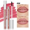 3 Colors Peel Off Lip Liner Highly Pigmented Matte Lip Liner Tattoo Long Lasting Waterproof Lipliner Pencil Non-Stick Lips Gloss