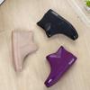 Women's Rain Shoes Fashion Trend Adult Short Tube Waterproof Anti Slip Boots