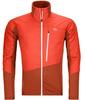 Jacket Ortovox Westalpen Swisswool Hybrid Jacket M (63108) Red Ledge