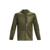 Swacket Solid Color Outdoor Sports Hooded Jacket Men Outerwear Green 1382158-390