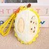 PP Cotton Fruit Durian Pendant Simulation Fruit Durian Plush Keyring  Backpack Decoration