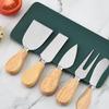 Stainless Steel Cheese Knife Set with Wooden Handle