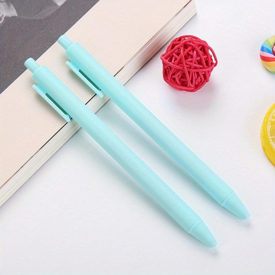 20pcs 0.5mm Pen Tip Macaron Morandi Retro Color Press Gel Pen Combination Student Pen Stationery Office Supplies Water-based Signature Pen