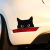 Car Styling Car Vinyl Decal Car Window Sticker Big Eyes Cat Sticker Auto Decoration Sticker