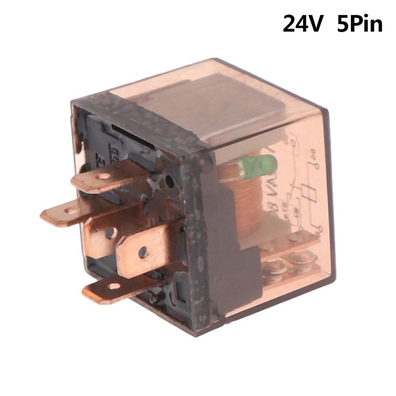 Waterproof Automotive Relay 12/24V 80A 4/5Pin Spdt Car Control Device Car Relays