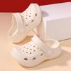 Children's Hole Shoes Boys Summer Wear Home Non-slip Stepping On Shit EVA Thick-soled Beach Parent-child Cool Slippers