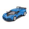 TrueScale Miniatures MINI GT 1/64 Bugatti Centodieci Bugatti Blue Left-Hand Drive Finished Product