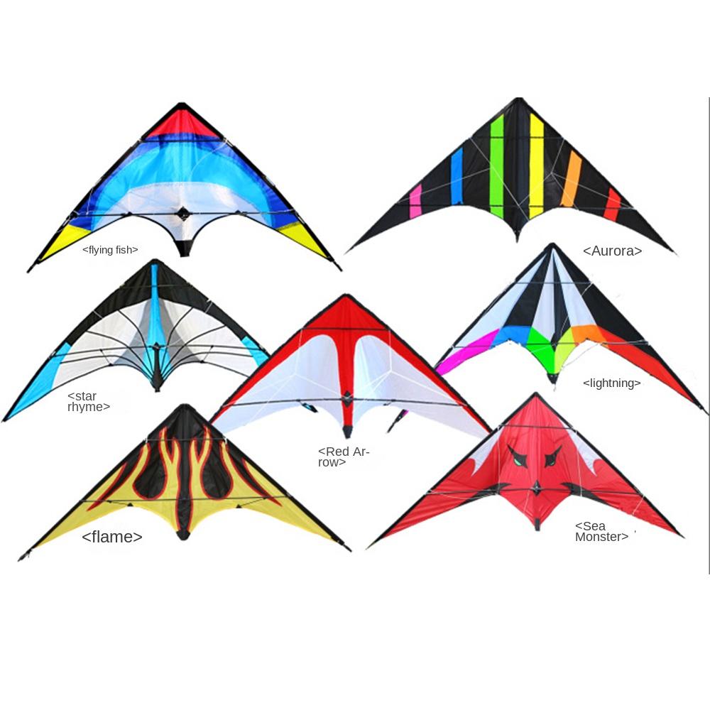 48 Inch Blue Stunt Kite Professional Dual Line Sport Kite New Arrive Large Delta Kite Friend Game