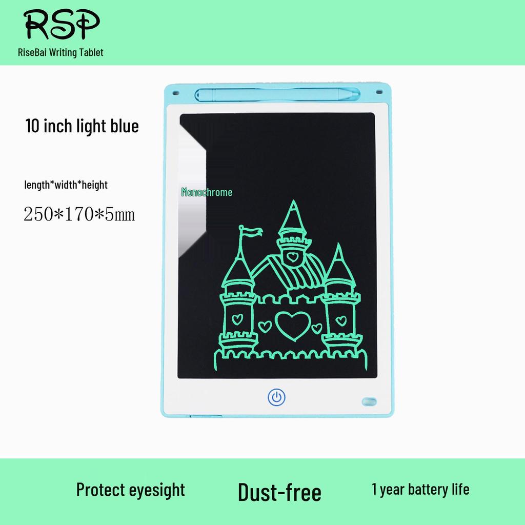 8.5, 10, 12-Inch LCD White Drawing Board for Kids - Educational Handwriting Blackboard Toy