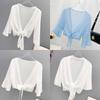 Women's Versatile Chiffon Bolero - Lightweight Summer Shawl/Cardigan for Sun Protection with Dress
