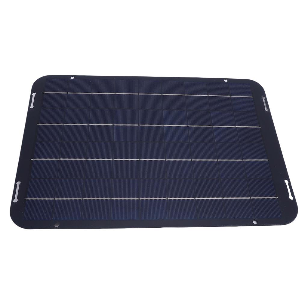 18V 12W Solar Panel Kit Polycrystalline Silicon Photovoltaic Panel Battery Charger for Car