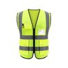 RS-SE High Visibility Warp Knitted Fabric Multi-pockets Safety Vest Reflective Clothes