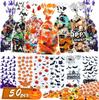 Halloween Black Candy Gift Bag - Plastic OPP Party Flat Bag