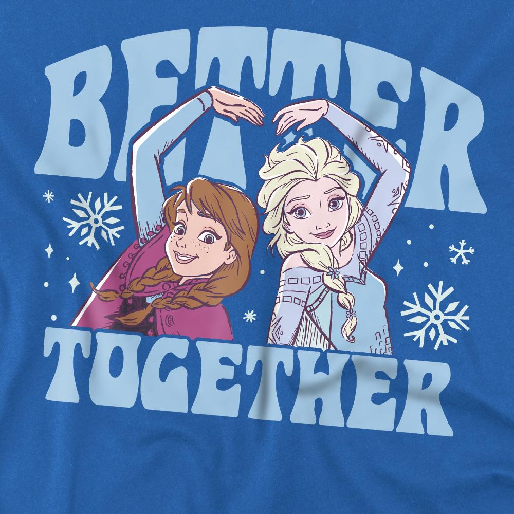 frozen Childrens/Kids Better Together Anna And Elsa T-Shirt