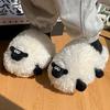 Cuddly Sheep Slippers Man Winter Cushiony Home Scuff Furry Slides Shoes Mens Slippers New Fluffy Mules Cosplay Shoes Gift Unisex