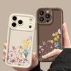 Small Flower Pattern Case For iPhone 17 Air 16e 16 15 14 Pro Max 13 17 Pro Max 17 Pro 17 Shockproof Soft TPU Silicone Phone Cover Funda