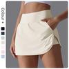 Women's Quick-Dry Anti-Exposure Skort for Tennis, Badminton, and Yoga - High Waist Summer Activewear.