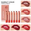 MLSMILE Moisturizing, Moisturizing Lipstick Lip Balm Lip Glaze Lasting Easy Color Rotary Rotation Louder Red Pen Suite