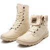 Fashion Classical Men Desert Boots Canvas Mens Working Safty Shoes High Top Tooling Boots Men's Ankle Boots Fashion Botas Masculino
