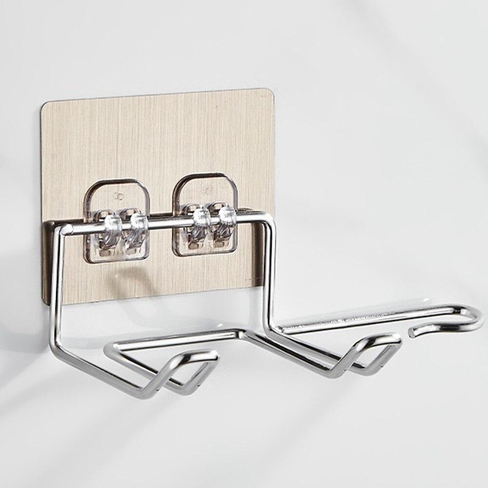 Подставка для фена, настенная подставка для выпрямителя волос, держатели для фена, органайзер для ванной комнаты, стойка для хранения MIT