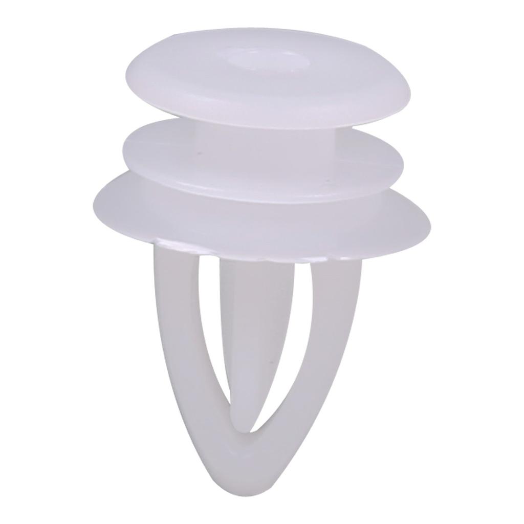 BROSS Auto Parts BCF281 10 Pieces Mirror Panel Retainer, White for Opel Vauxhall: 149910, Ford: 9032112