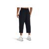 Under Armour Unstoppable Solid Loose Fleece Training Cropped Knit Pants Men Pants Black 1384010-001