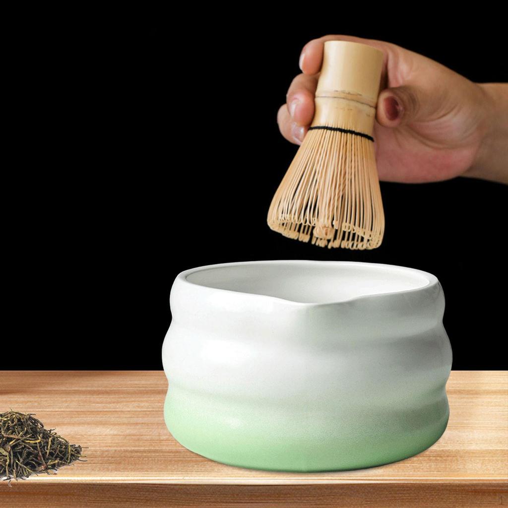 Ceramic Bowl for Matcha Mixing Traditional Utensil Kitchen Use