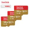 SanDisk Extreme Micro SD Card 128GB 256GB microSD TF Card Memory Cards U3 4K V30 A2 Class 10 UHS-1 Flash Card 32GB 64GB 512GB For Phone Camera GoPro