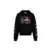 Off-White Caravaggio Over Hood Black Unisex Tops OMBB037R21FLE0021025