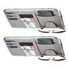 Car Sun Visor Storage Box Bill Pen Card Holder Dvd Organizer With Sunglasses Clip Stowing Tidying Car Accessories