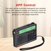 HanRongDa HRD-757 Multi-band Radio FM AM MW SW V.UHF AIR WB Portable Radio APP Control BT TF Music