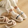 Autumn and Winter Children's Cotton Shoes Boys Indoor Non-slip Home Indoor Shoes Infant Warm Slippers