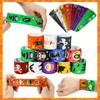 24PCS Halloween Party Gifts Slap Bracelet Toys Gifts Halloween Bracelet Slap Bracelets