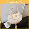 Shape Solid Crescent Color Single Shoulder Crossbody Bag Handbag Women Fashion