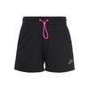 Sportswear Icon Clash Fleece Knitted Casual Solid Color Straight Leg Drawstring Shorts Women Shorts Black CJ2278-010