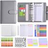 With Zipper Cash Envelopes Budget Binder A6 Savings Binder Budget Planner Organizer  Men Women