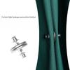 Magnetic Curtain Gap Stoppers with Buckle Fasteners - 2 Pcs for Enhanced Privacy and Light Control