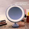 10x LED Magnifying Gooseneck Mirror with Suction Cup - 360° Flexible Vanity Mirror