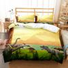 Animal Dinosaur 3D Print Bedding Set Scenery Comforter Luxury Duvet Cover Set Home Textile Decor Full Queen King Single Size Boy