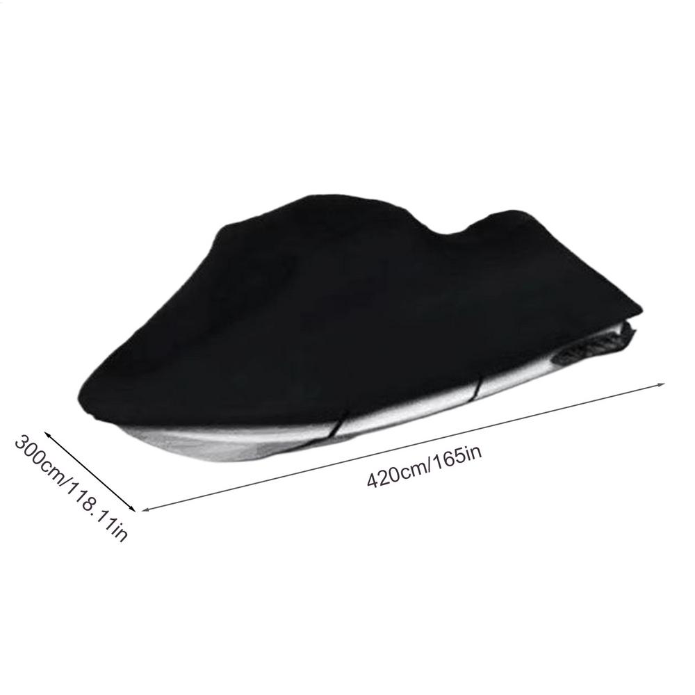 Чехол для моторной лодки из ткани Оксфорд Защита для водного транспорта Waverunner Чехол для водного транспорта Для любителей отдыха на лодке Энтузиастов водных видов спорта