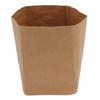 Washed Kraft Paper Bag Waterproof Flowerpot Food Storage Bag for Holding Food Fruits Vegetables