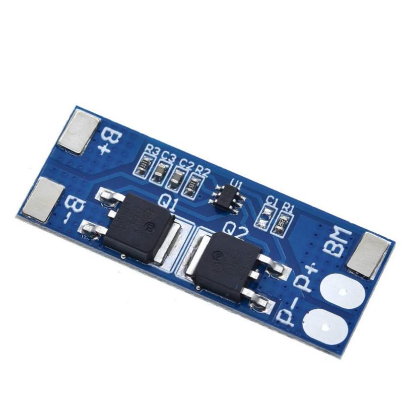 2S 8A Li-ion 7.4v 8.4V 18650 BMS PCM 15A Peak Current Battery Protection Board Bms Pcm For Li-ion Lipo Cell Pack