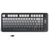 ZIYOU LANG X FREEWOLF M75 Wireless Gaming Keyboard with Smart Display PBT Gradient Rainbow TKL Membrane Keyboard with Mechanical Feel for & Knob,