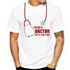 I'm Not A Doctor But I'll Take A Look FunnyUnisex Graphic T Shirts  Humor Gift Unisexs Short Sleeve  T-shirt for Summer Dropshipping