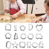 Candy Shape Kitchen Tools Aluminum Alloy DIY Cookie Cutters Cute Animal Pastry Decorating Biscuit Mold Moulds Baking Tools Delicate Jewelry