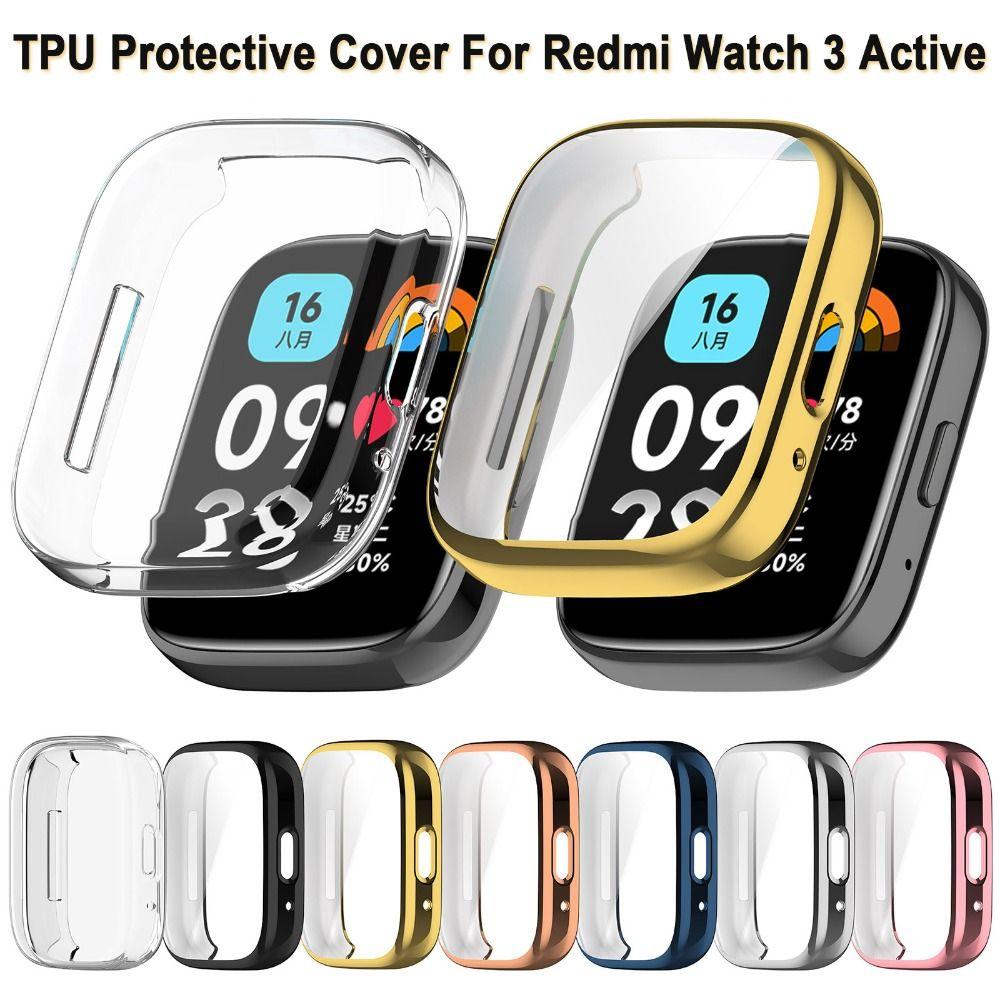 Smart Screen Protector Bumper Protective Shell New TPU Case Redmi Watch 3 Active