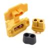 Black Yellow XT60BE-M-F  Connector East To Install Wire Cable Plug  for RC FPV Motor ESC