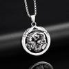 2025 Men's Hip Hop Style Dragon Ball Pendant Necklace, Long Sweater Chain, Stainless Steel