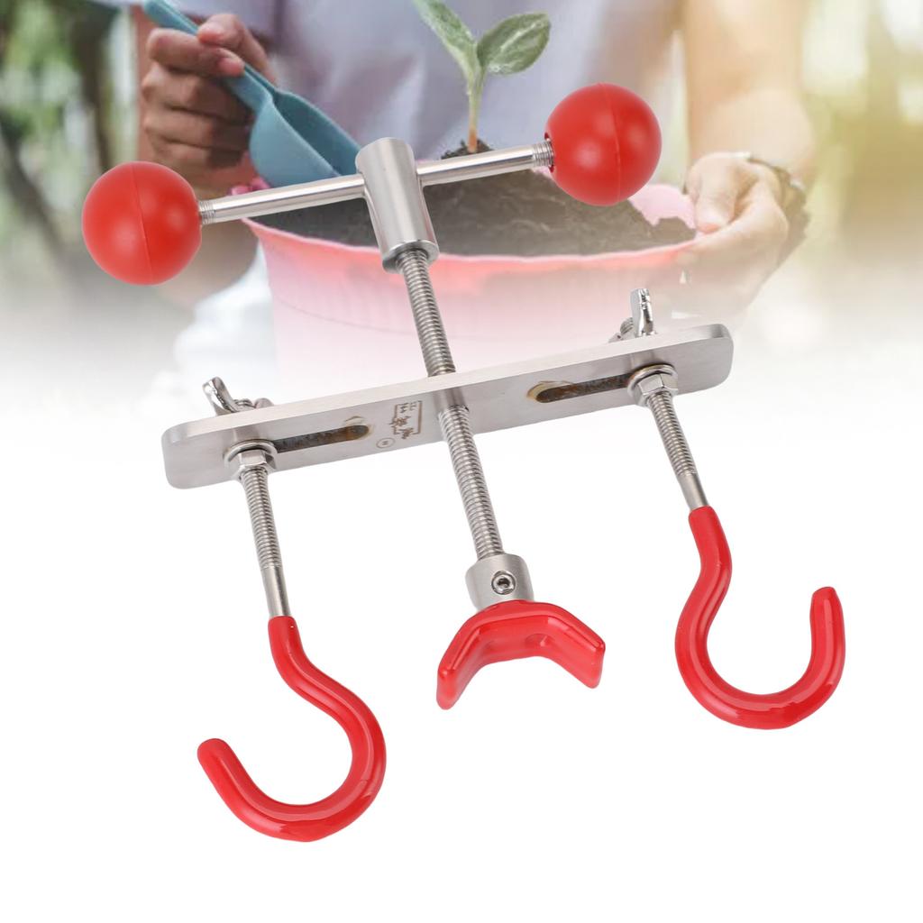 Branch Bender Stainless Steel Labor Saving Non Slip Multifunctional Tree Branch Trunk Bender for Bonsai