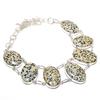 Dalmation Jasper Gemstone 925 Sterling Silver Jewelry Necklace 18"